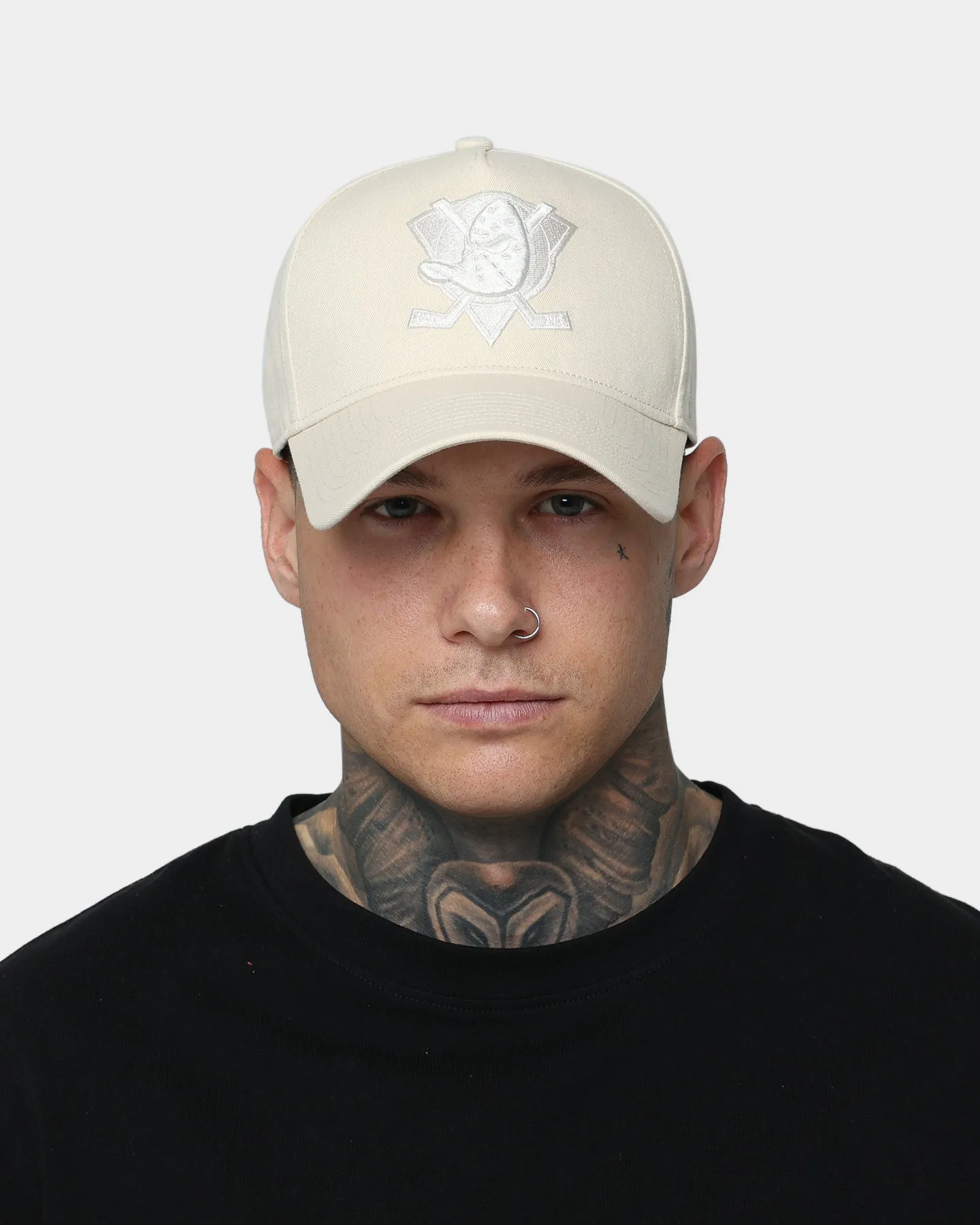 47 Brand Anaheim Ducks 'Vanilla Cream' Tonal MVP DT Snapback Natural