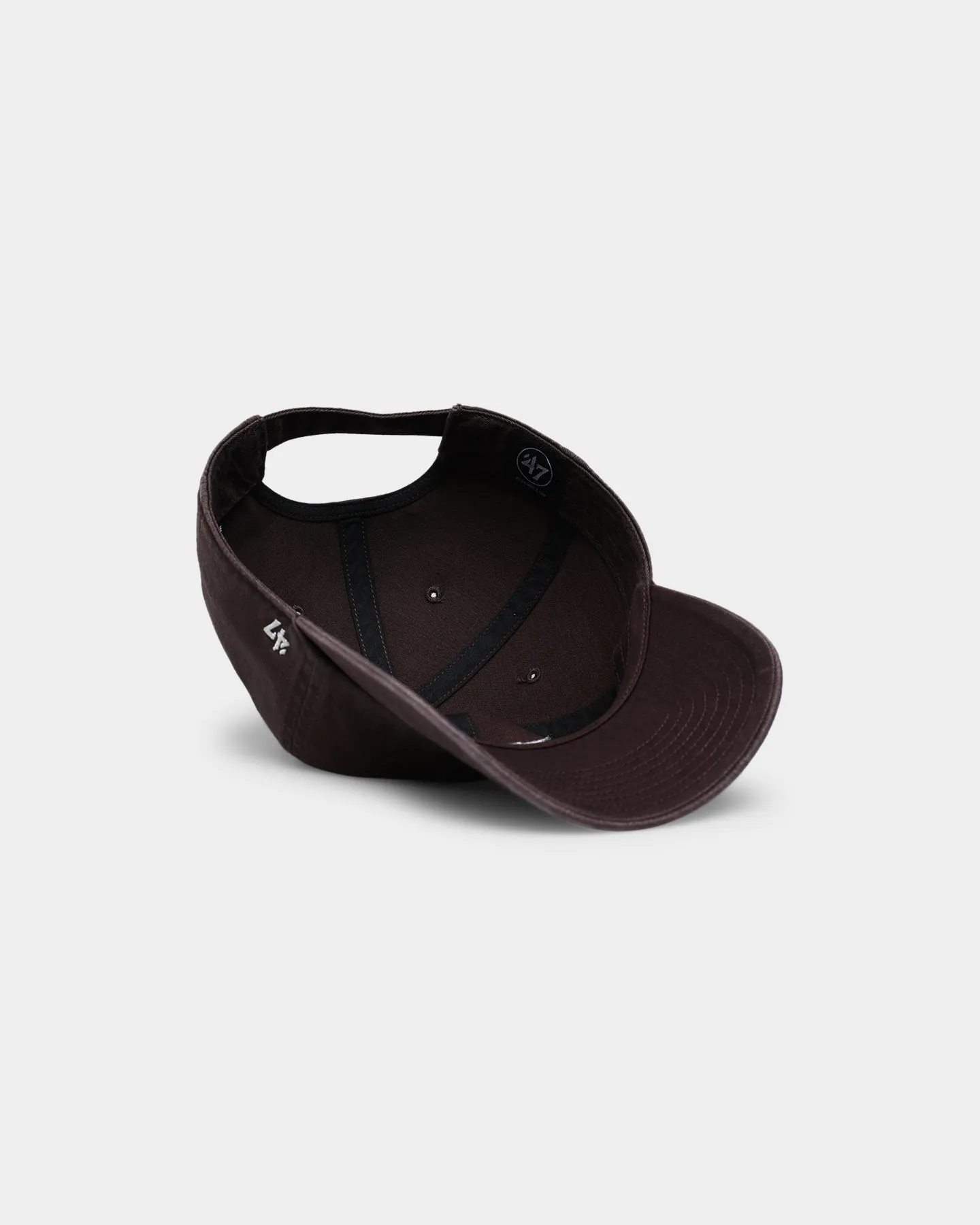 47 Brand Pittsburgh Penguins Clean Up Strapback Brown