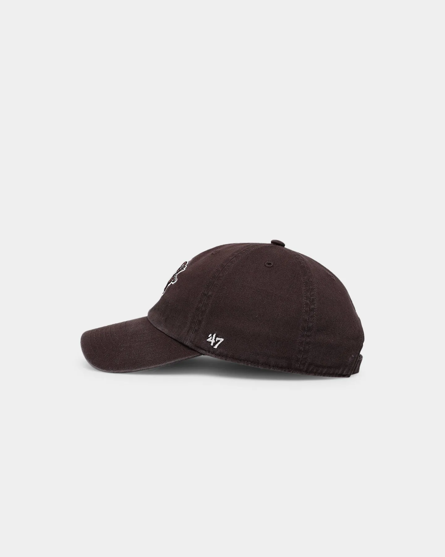 47 Brand Pittsburgh Penguins Clean Up Strapback Brown