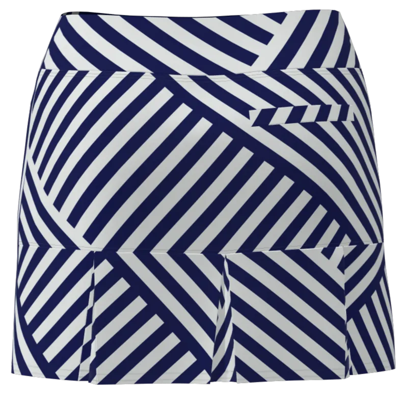 AB SPORT Women's Cross Geo Print Golf Skort  BSKG05-NCG