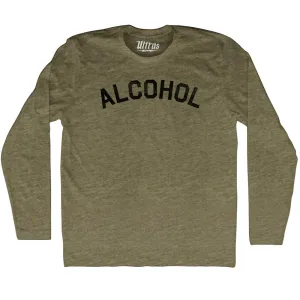Alcohol Adult Tri-Blend Long Sleeve T-shirt