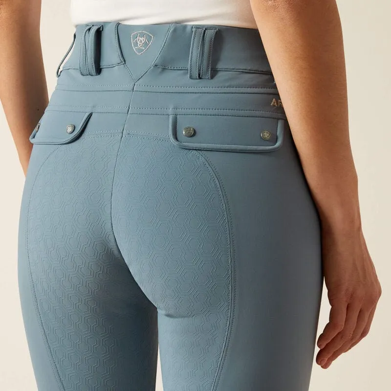 Ariat Tri Factor Grip Full Seat Breech - Bluestone