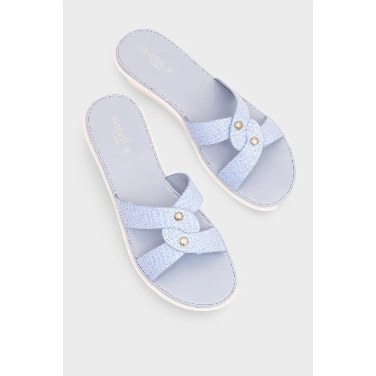 Blue Women Casual Slipper - M1139790