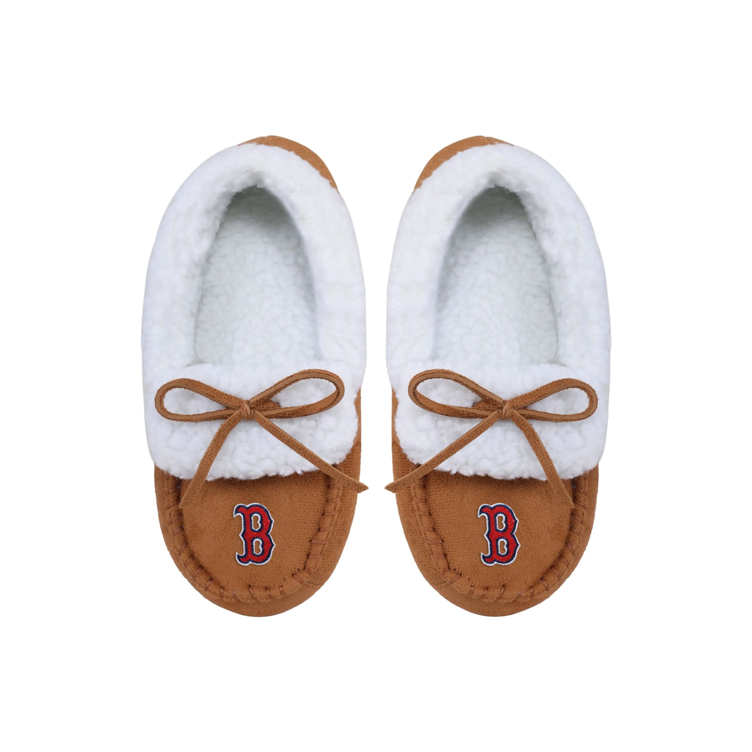Boston Red Sox MLB Youth Moccasin Slippers