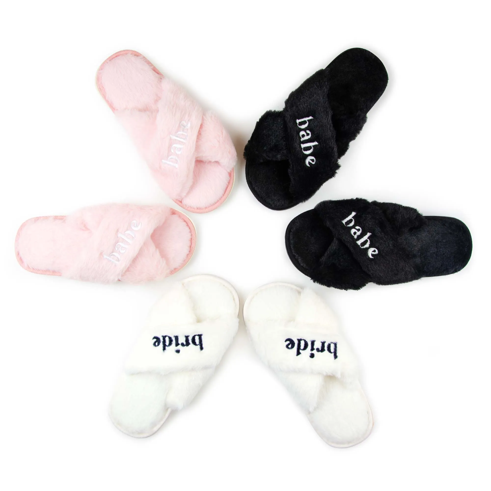 Bride To Be Fuzzy Slippers