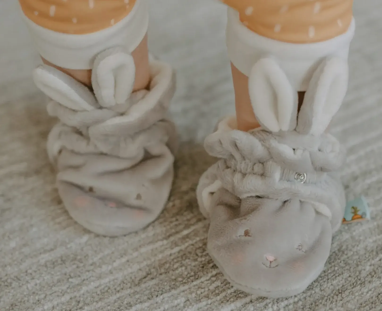 Bunnies by the Bay - Bunny Hoppy Feet Baby Slippers