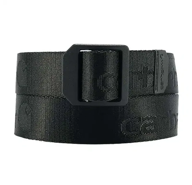 Carhartt Men's Nylon Webbing Ladder Lock Belt Black A0005768-BLK