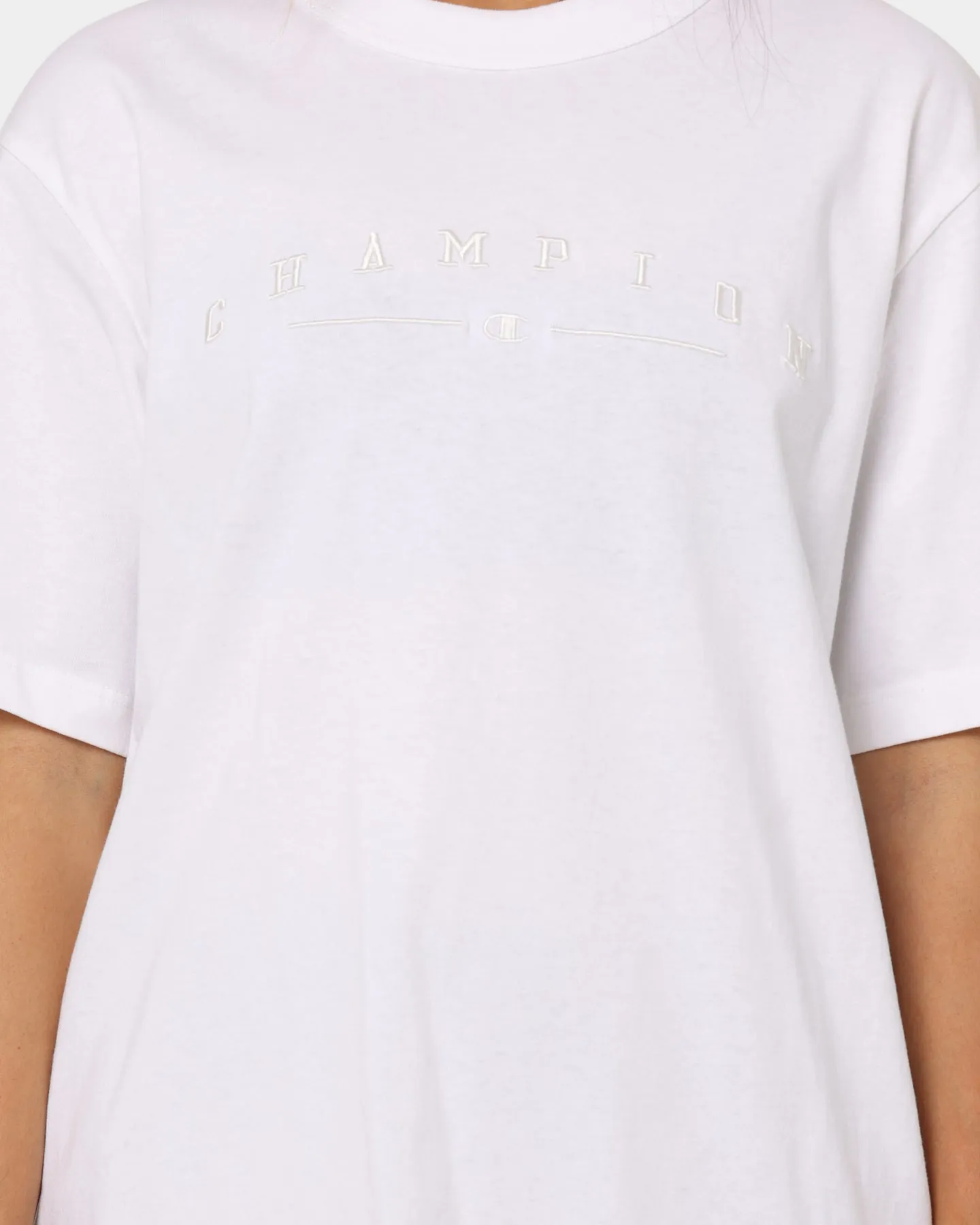 Champion Women's Hi-Tech 2K Oversized T-Shirt White