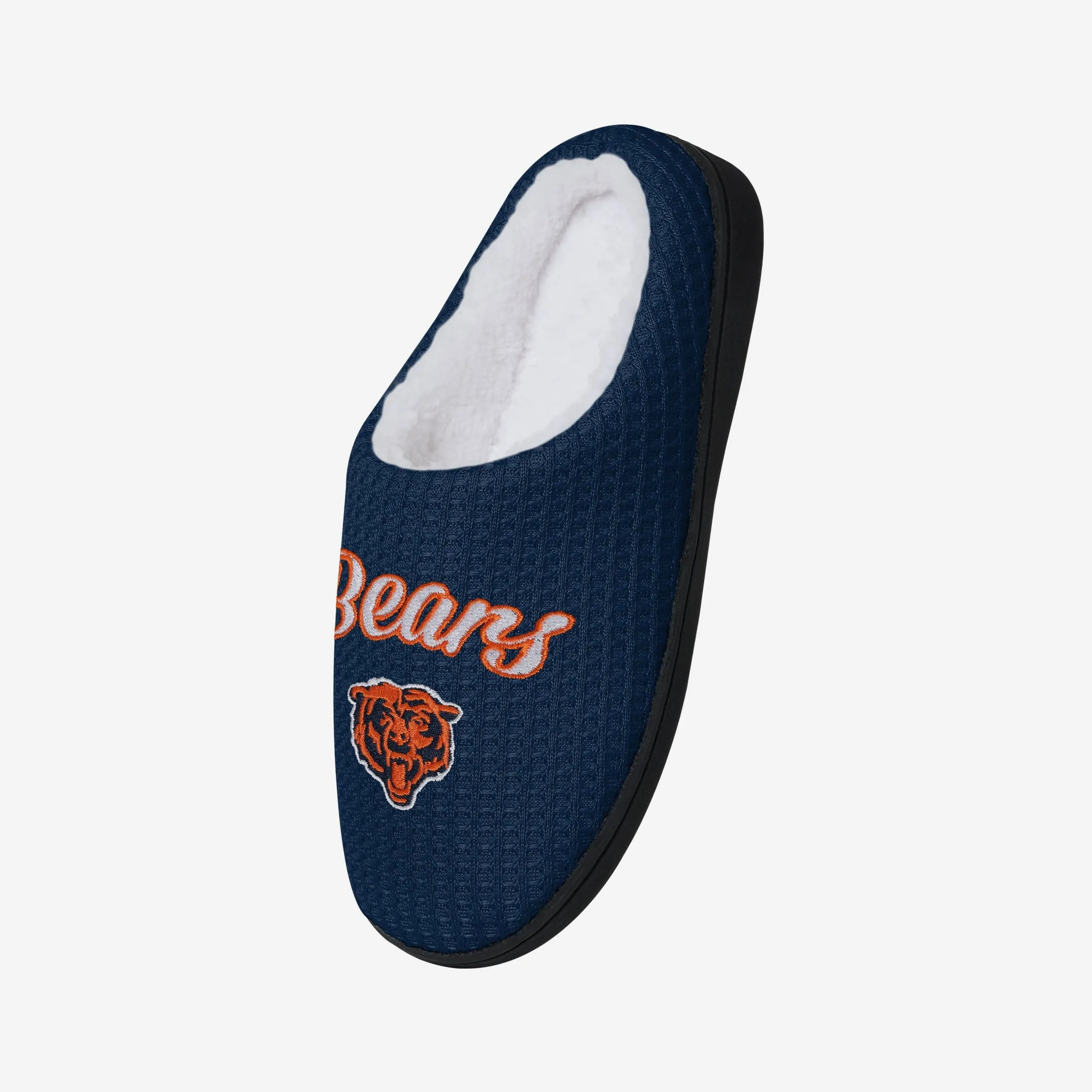 Chicago Bears Womens Sherpa Lined Memory Foam Slipper