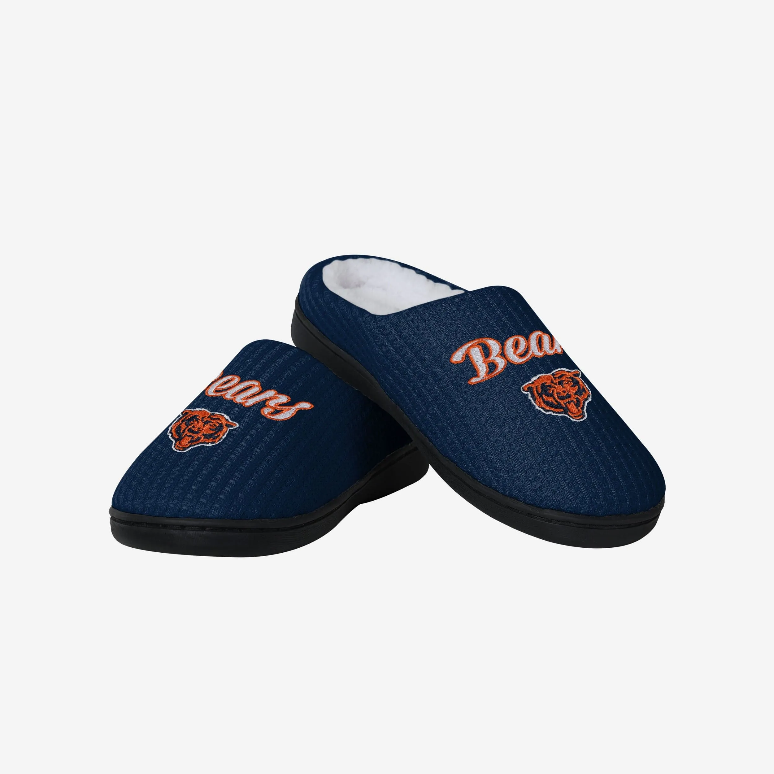 Chicago Bears Womens Sherpa Lined Memory Foam Slipper