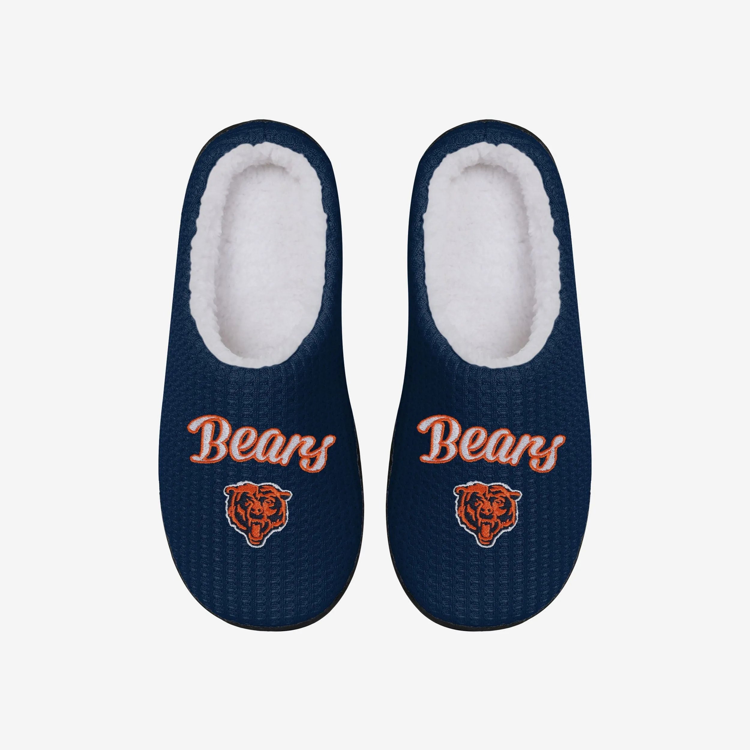 Chicago Bears Womens Sherpa Lined Memory Foam Slipper