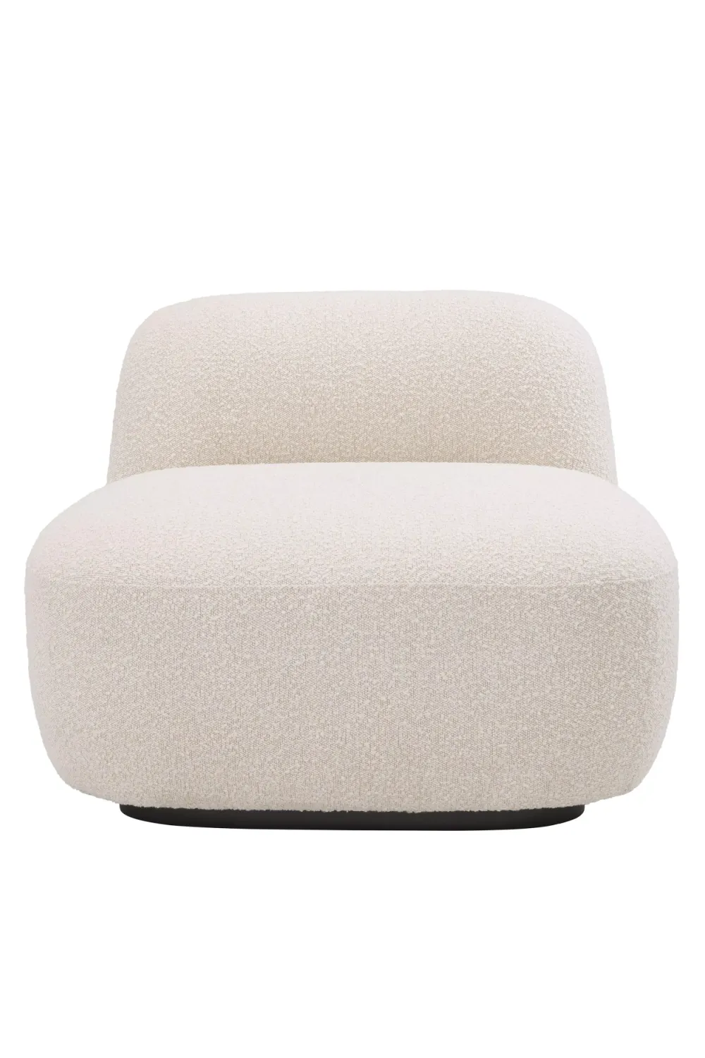 Cream Bouclé Slipper Chair | Eichholtz Björn