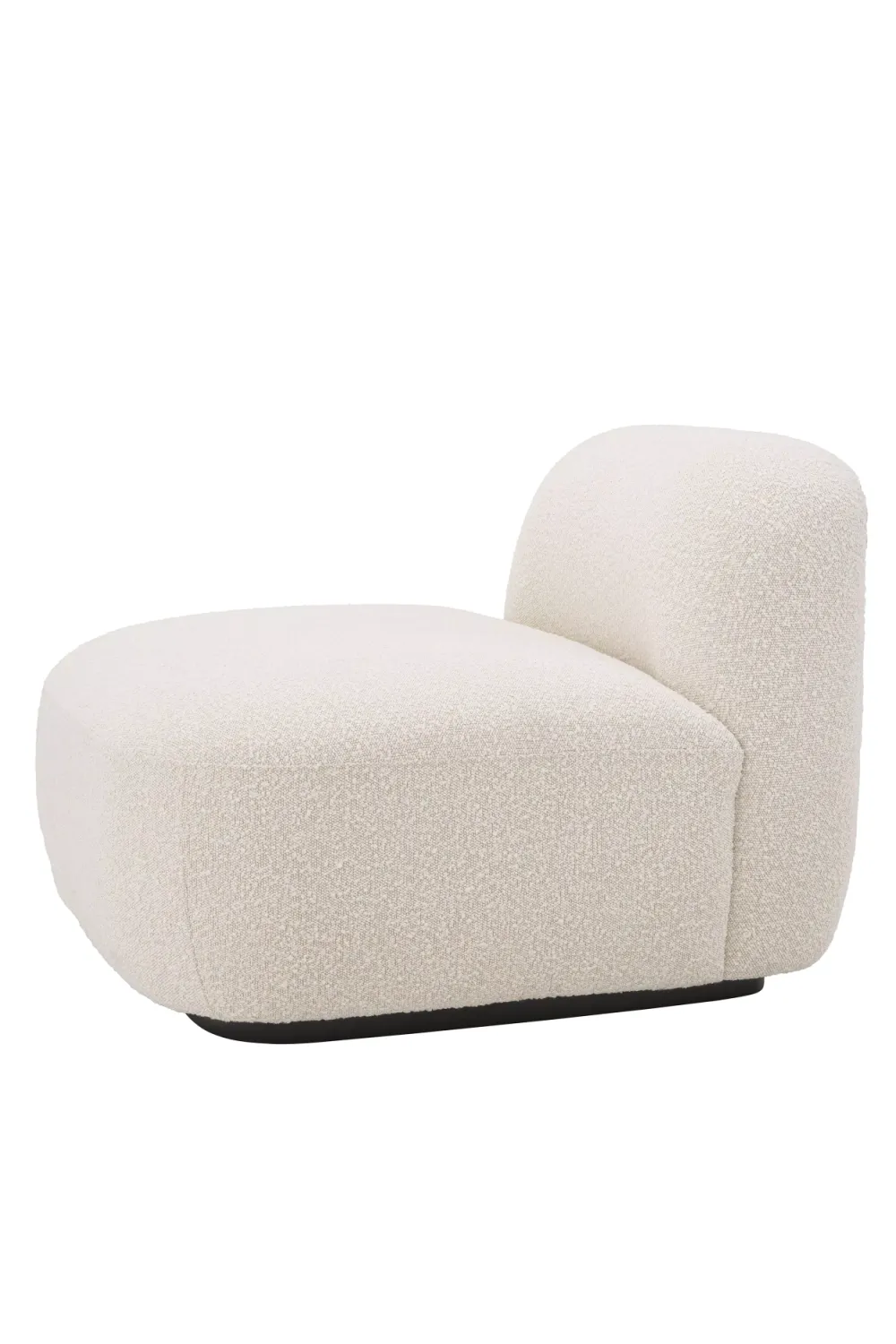 Cream Bouclé Slipper Chair | Eichholtz Björn