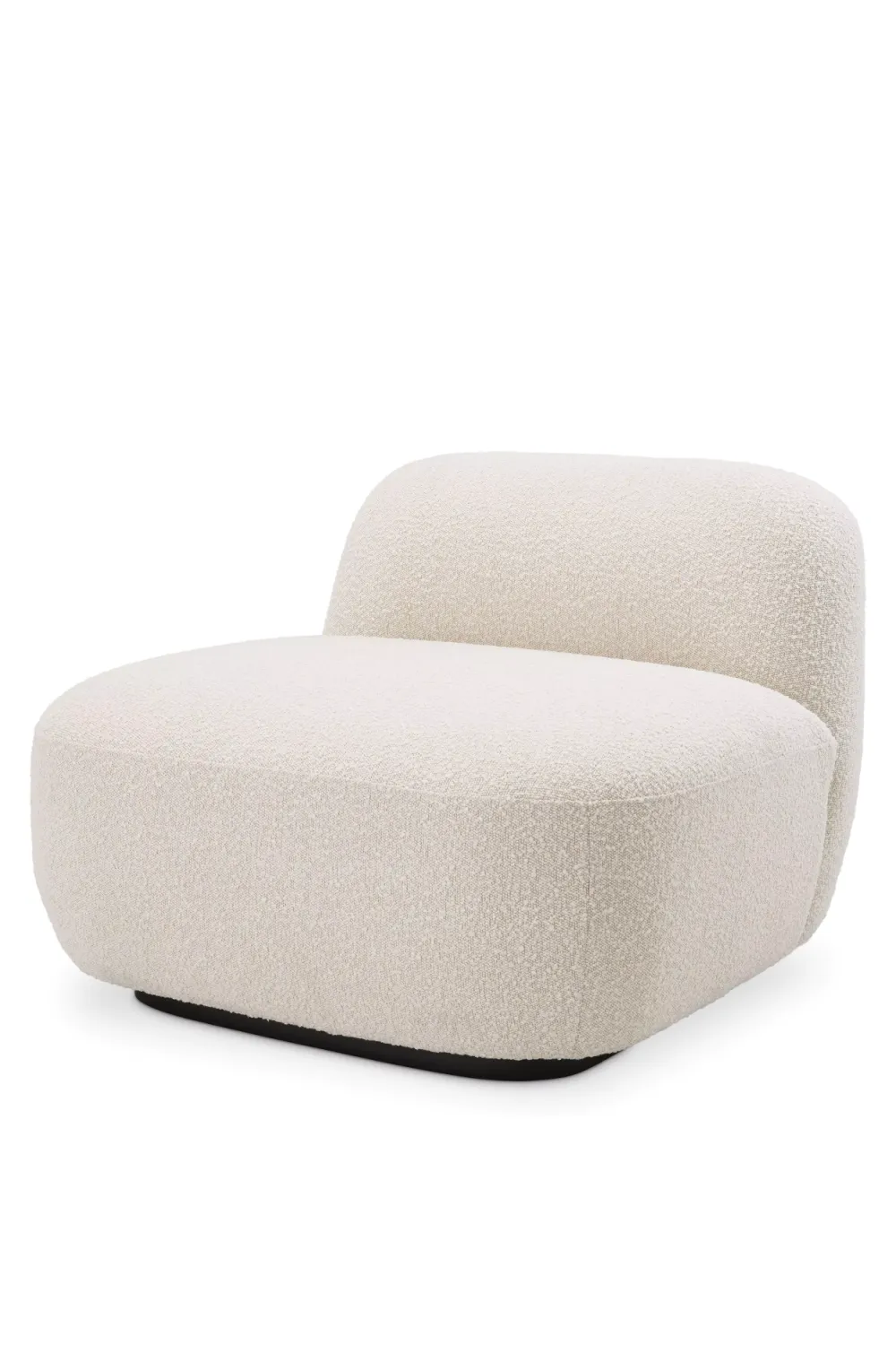 Cream Bouclé Slipper Chair | Eichholtz Björn
