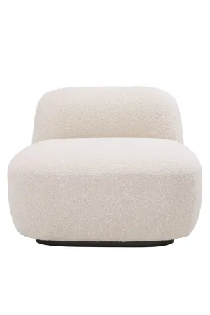 Cream Bouclé Slipper Chair | Eichholtz Björn