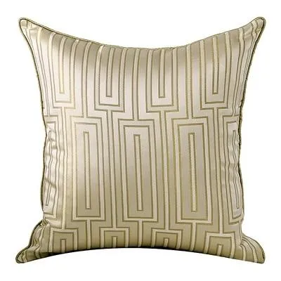 European  Geometric Cushion Cover