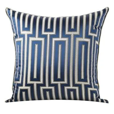 European  Geometric Cushion Cover