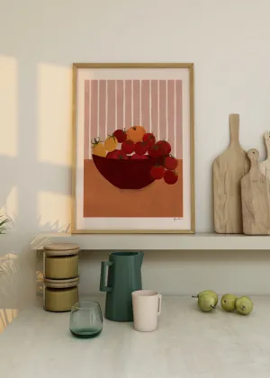 Frankie Penwill - Tomatoes in Red Bowl