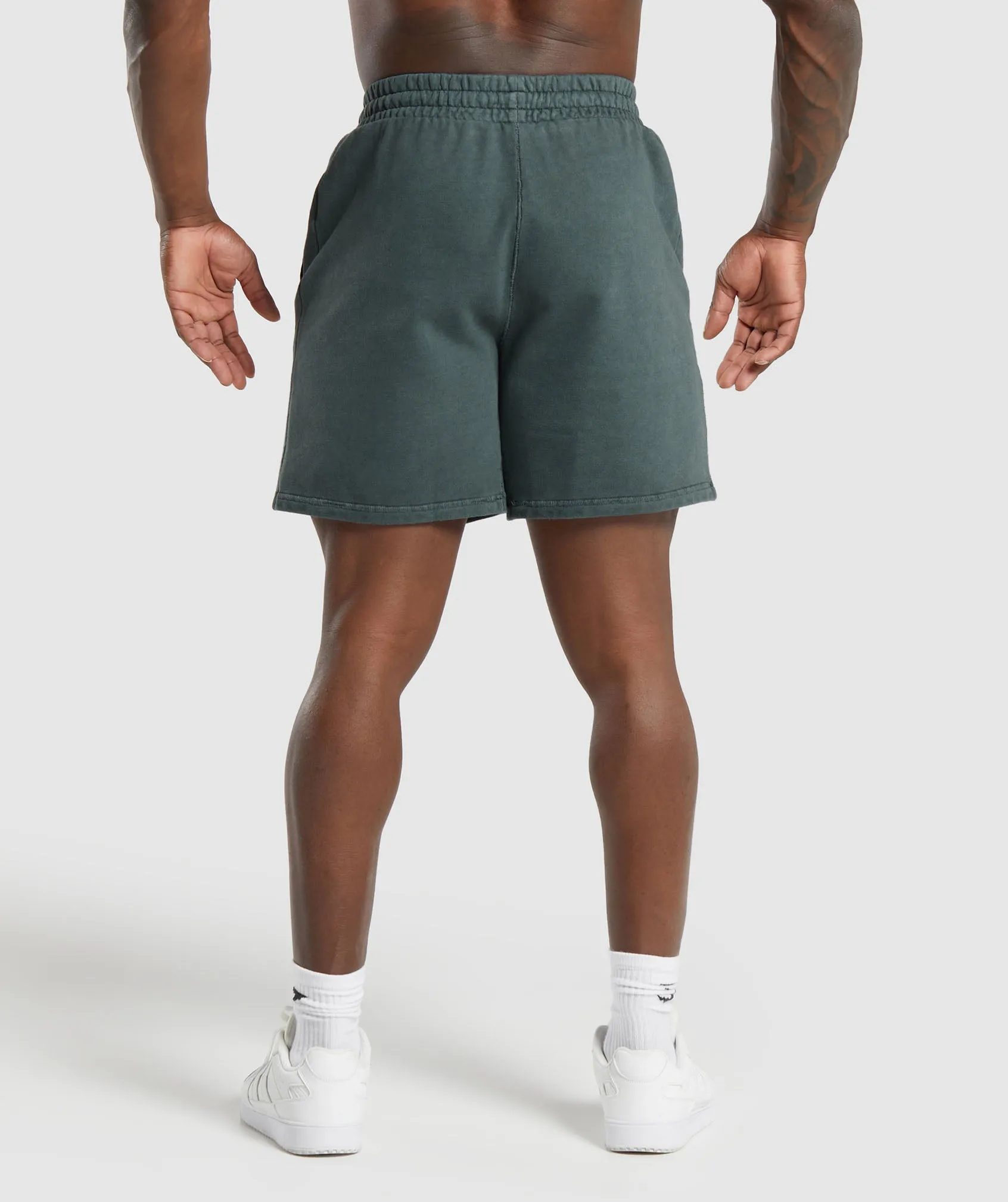 Gymshark Premium Legacy Shorts - Cargo Teal