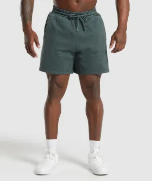 Gymshark Premium Legacy Shorts - Cargo Teal
