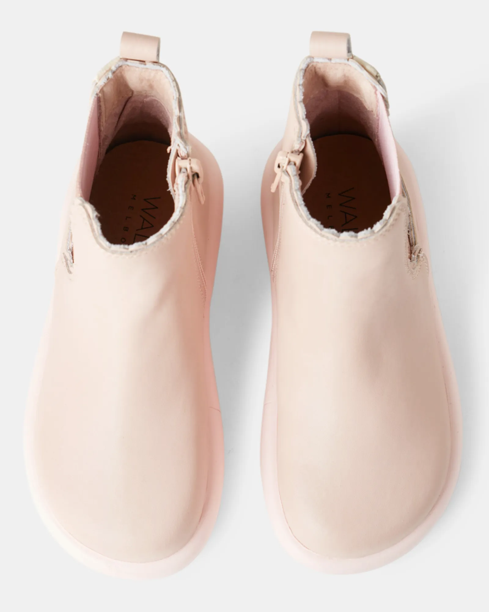 Heidi Leather Boot - Pink