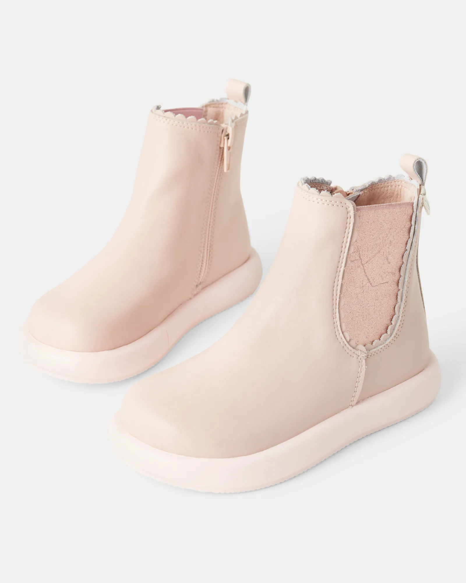 Heidi Leather Boot - Pink