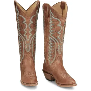 Justin® Women's Evelyn Barnwood 15" Tall Top Cowgirl Boots