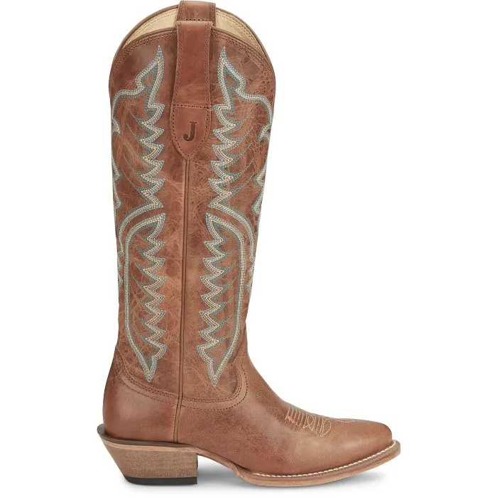 Justin® Women's Evelyn Barnwood 15" Tall Top Cowgirl Boots