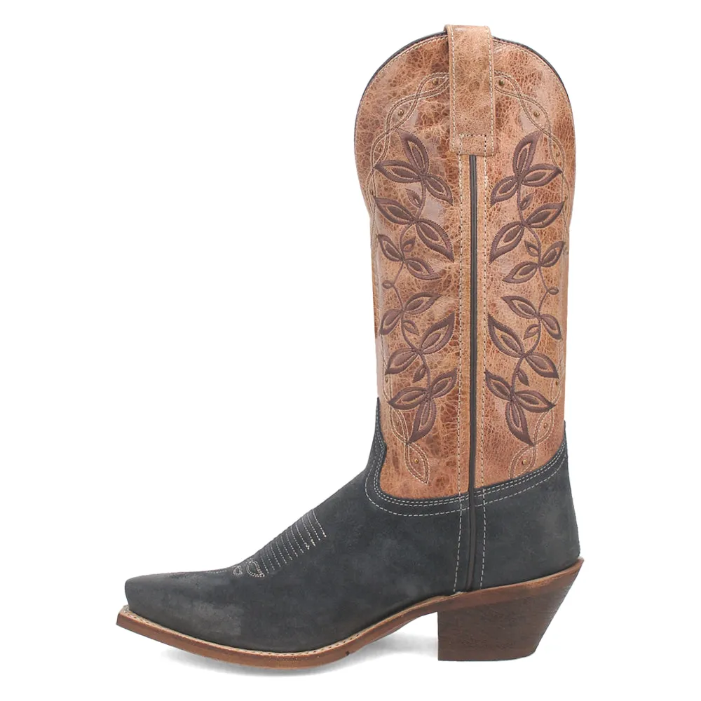 Kama Embroidered Snip Toe Cowboy Boots