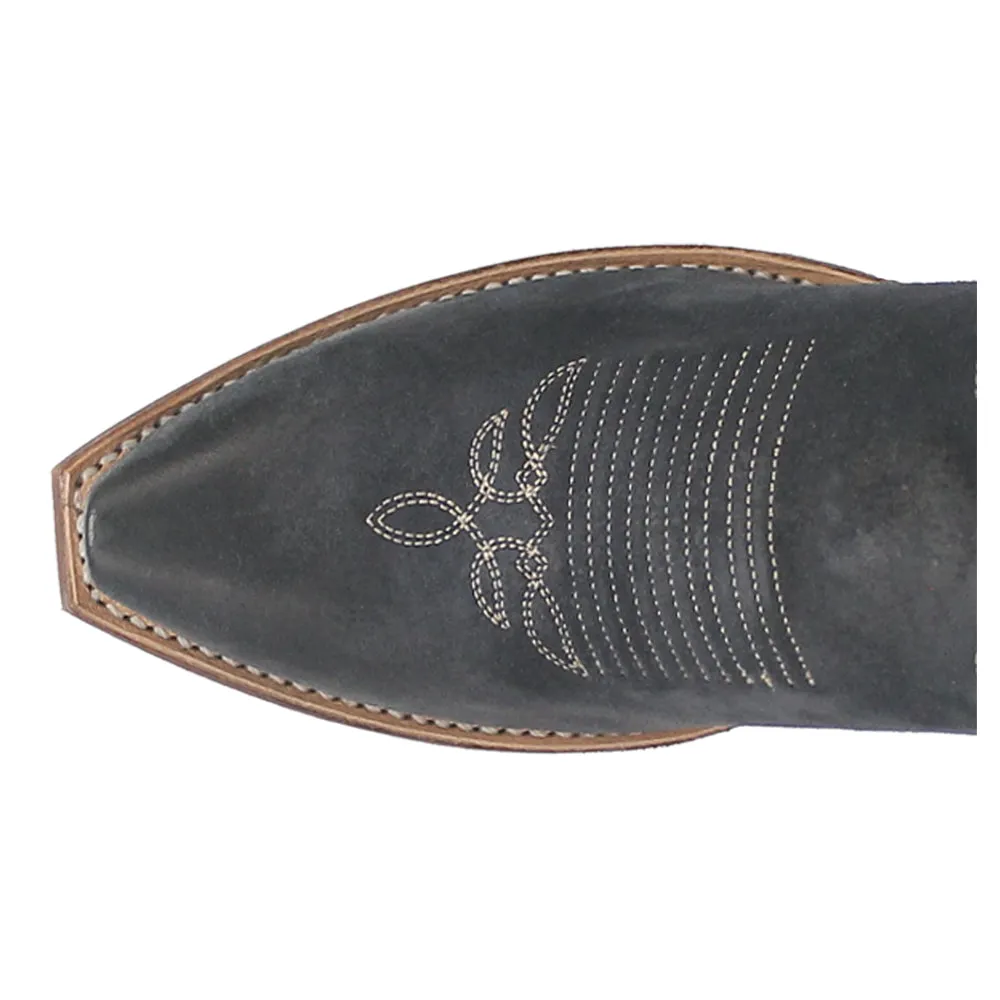 Kama Embroidered Snip Toe Cowboy Boots