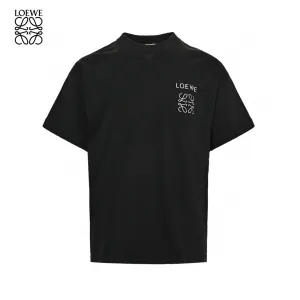 Loewe Black Pocket Logo T-Shirt