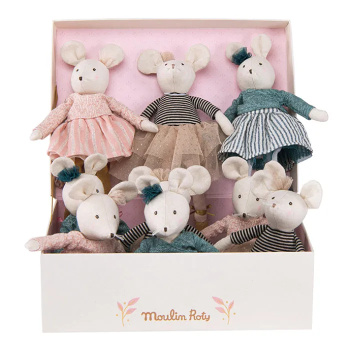 Moulin Roty La Petite Ecole De Danse Anna The Mouse Mini Doll