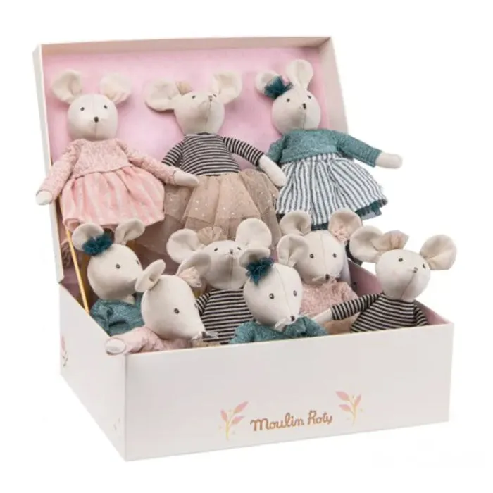 Moulin Roty La Petite Ecole De Danse Anna The Mouse Mini Doll