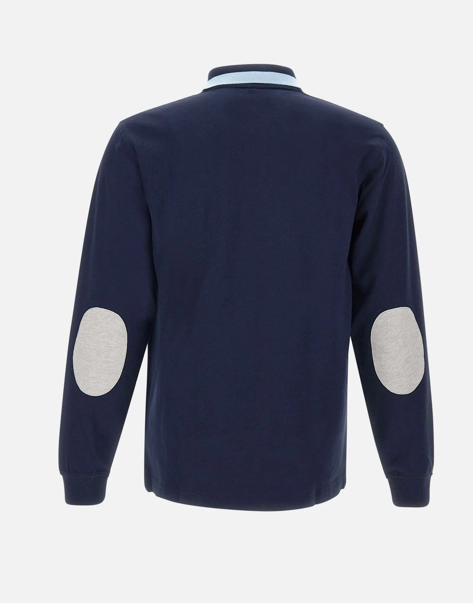 Navy Blue Cotton Polo Shirt