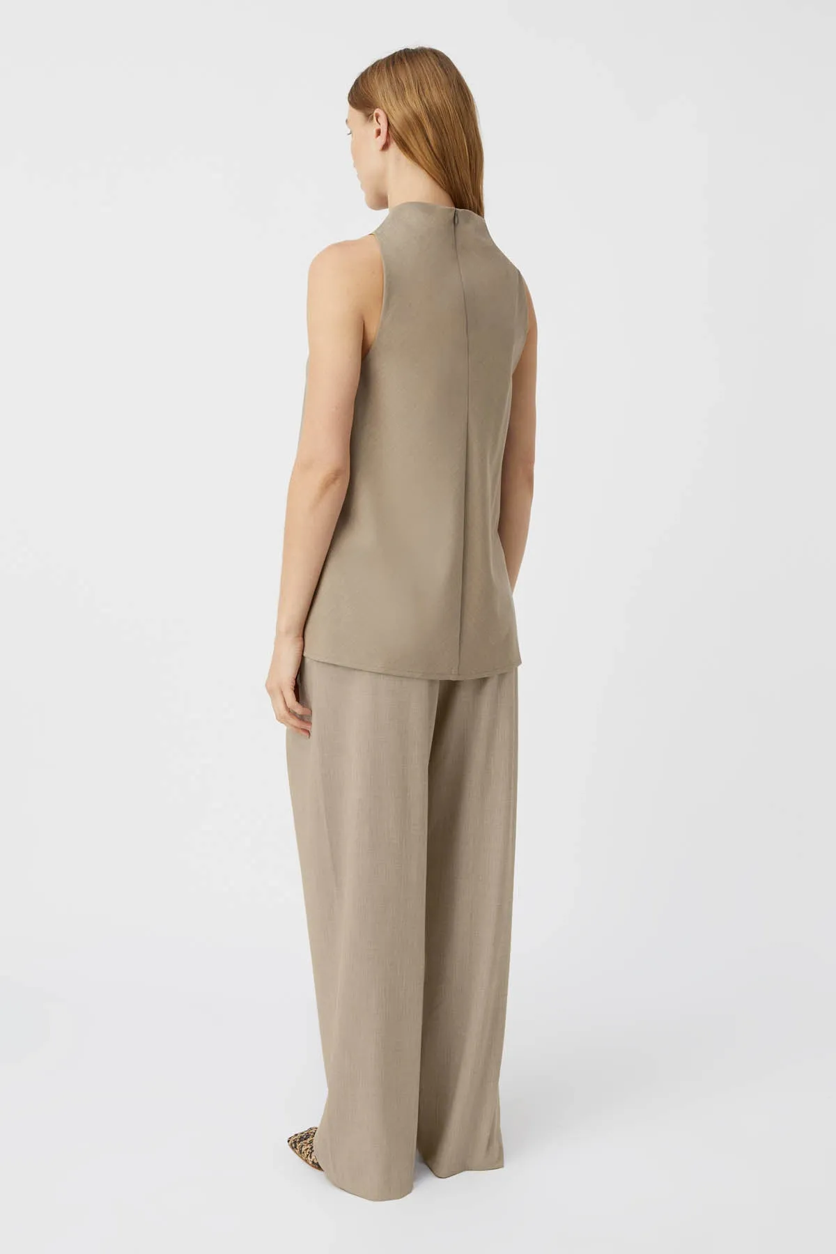 Nevis High Neck Top