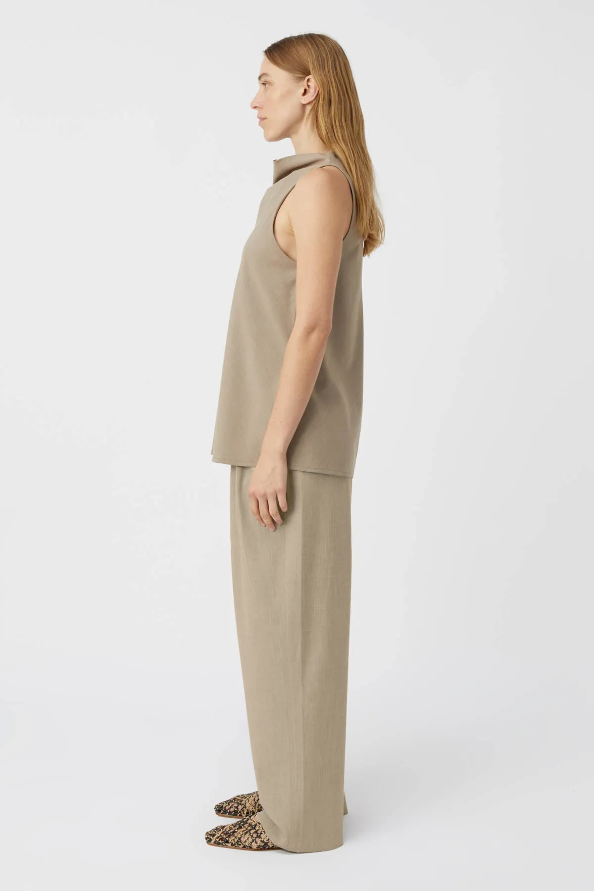 Nevis High Neck Top
