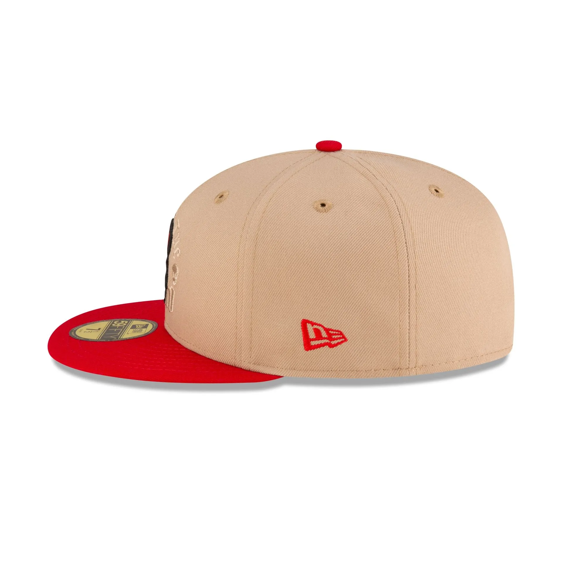 New Era Cap Day of the Dead Red Rose 59FIFTY Fitted Hat