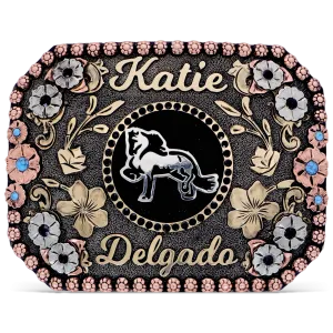 Outlaw Romance Custom Buckle