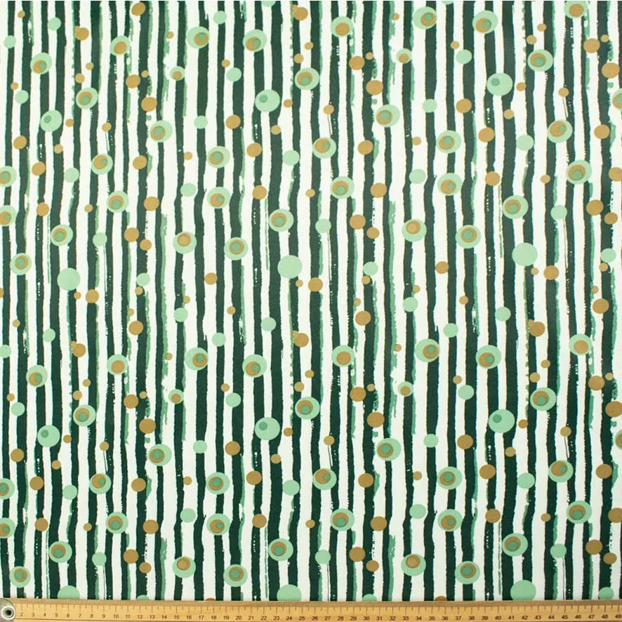 Printed Stretch Cotton Sateen
