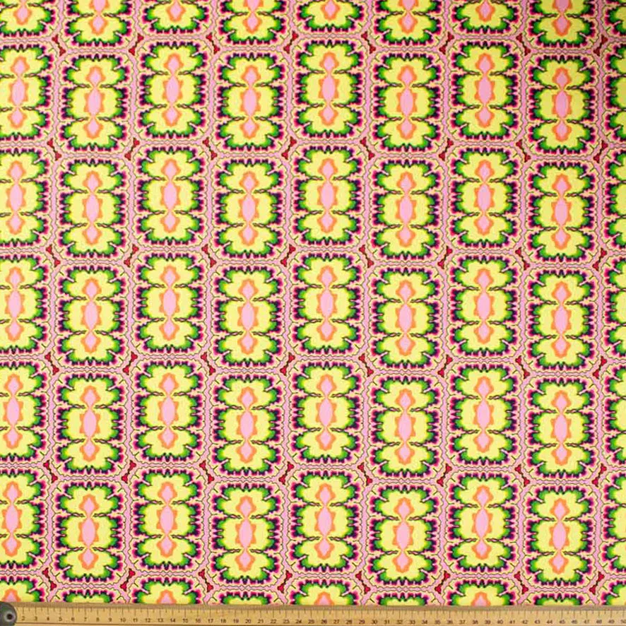 Printed Stretch Cotton Sateen