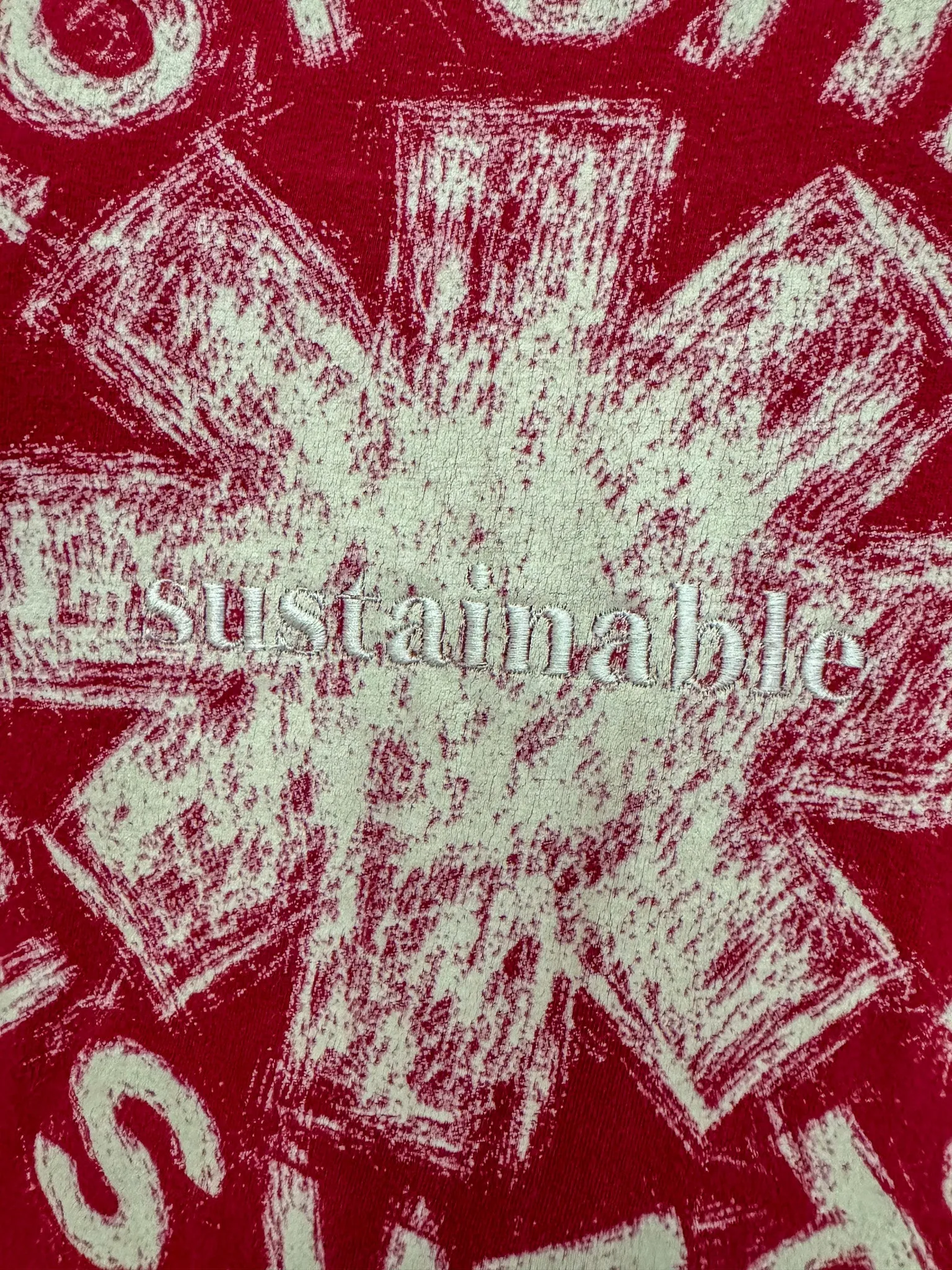 Red Hot Chili Peppers Sustainable Red T-Shirt XL