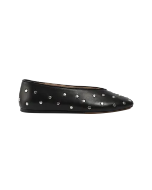 Regency Studded Leather Slippers