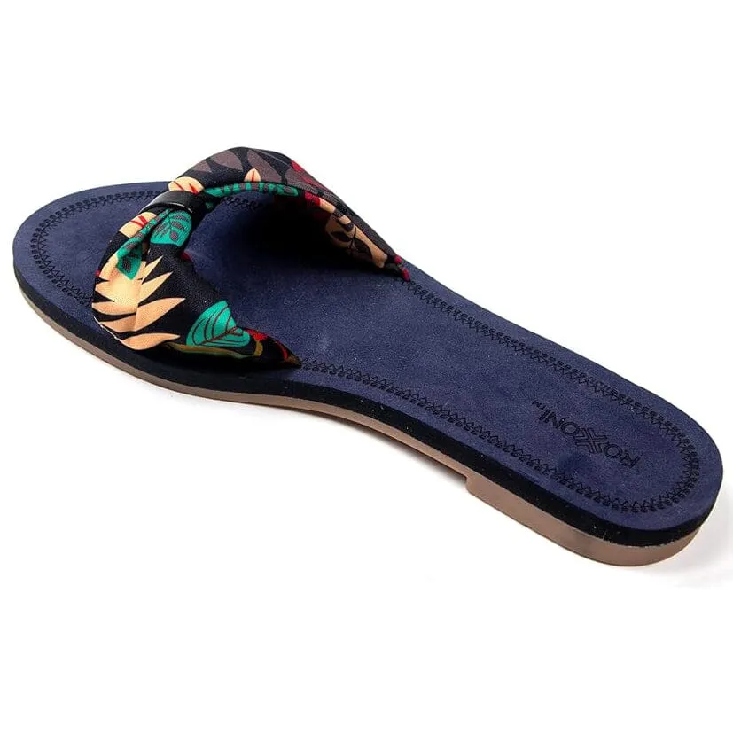 Roxoni Floral Lace Strap Slippers for Women