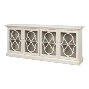 Sarreid - Sonya Sideboard  Antique White - White - Transitional