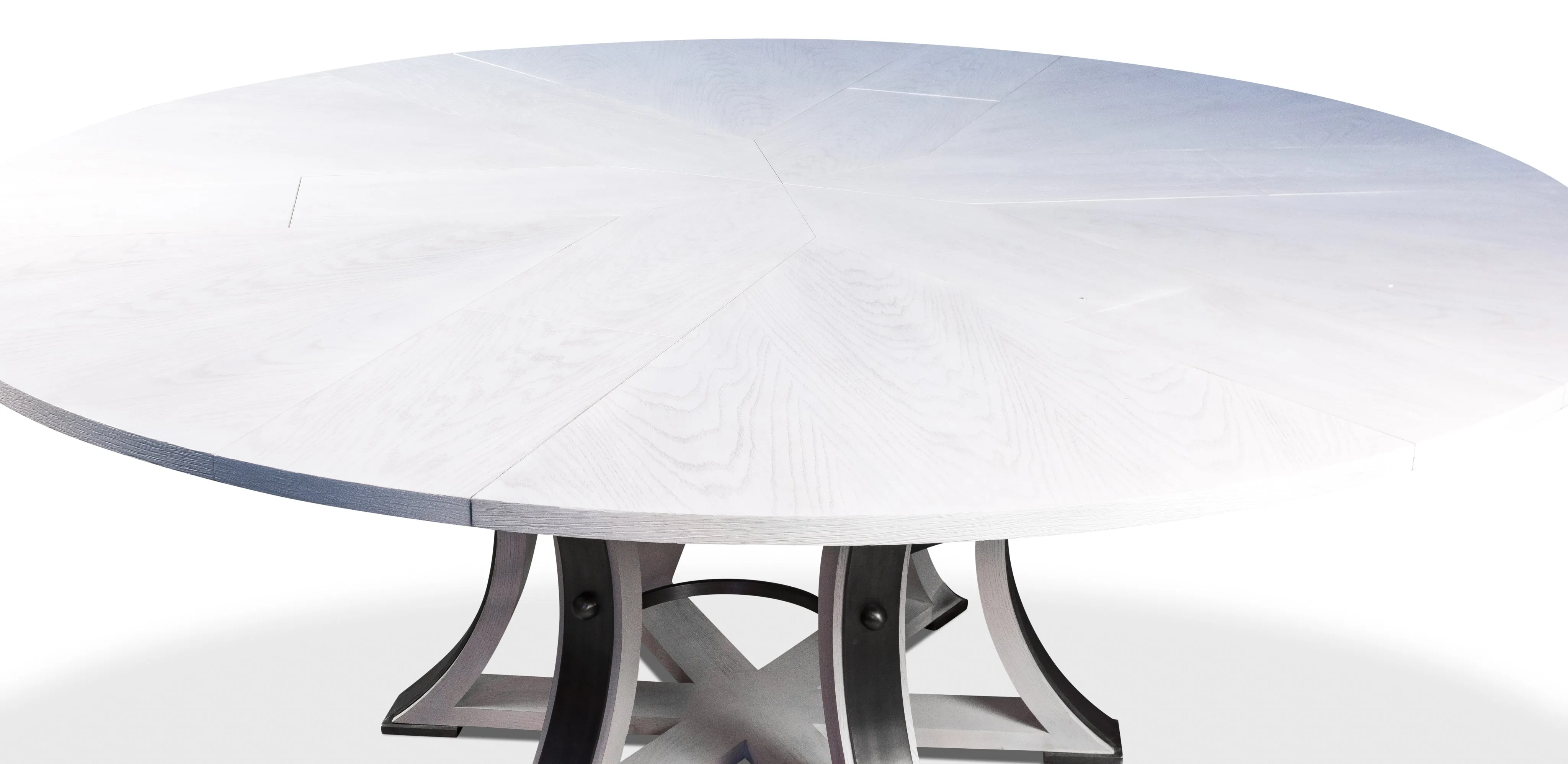Sarreid - Walnut Jupe Dining Table  Small - Brown - Traditional