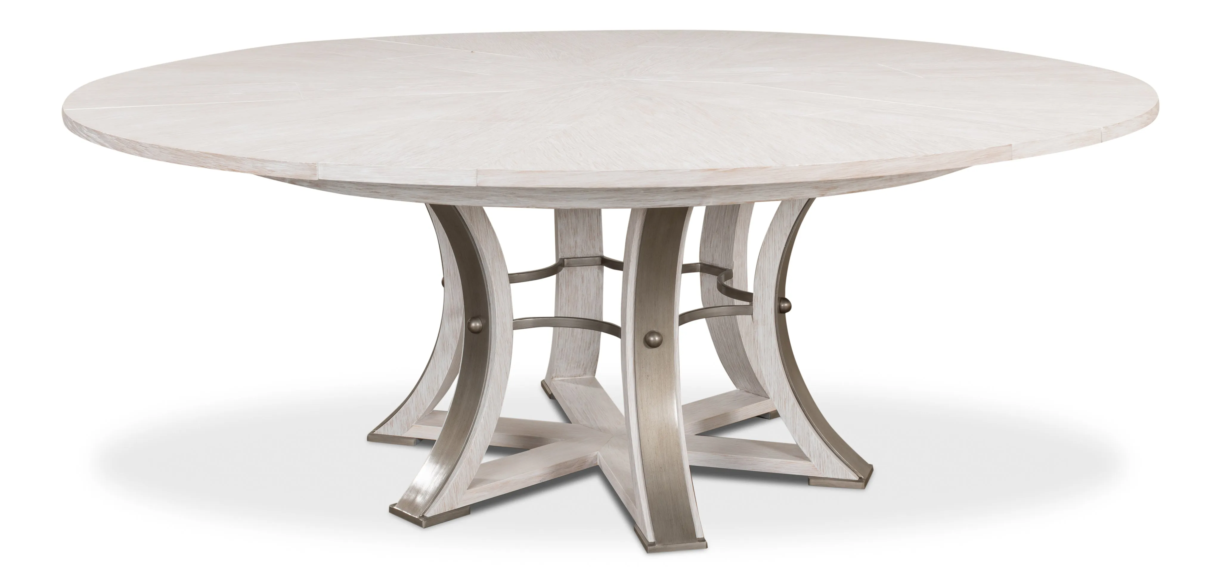 Sarreid - Walnut Jupe Dining Table  Small - Brown - Traditional