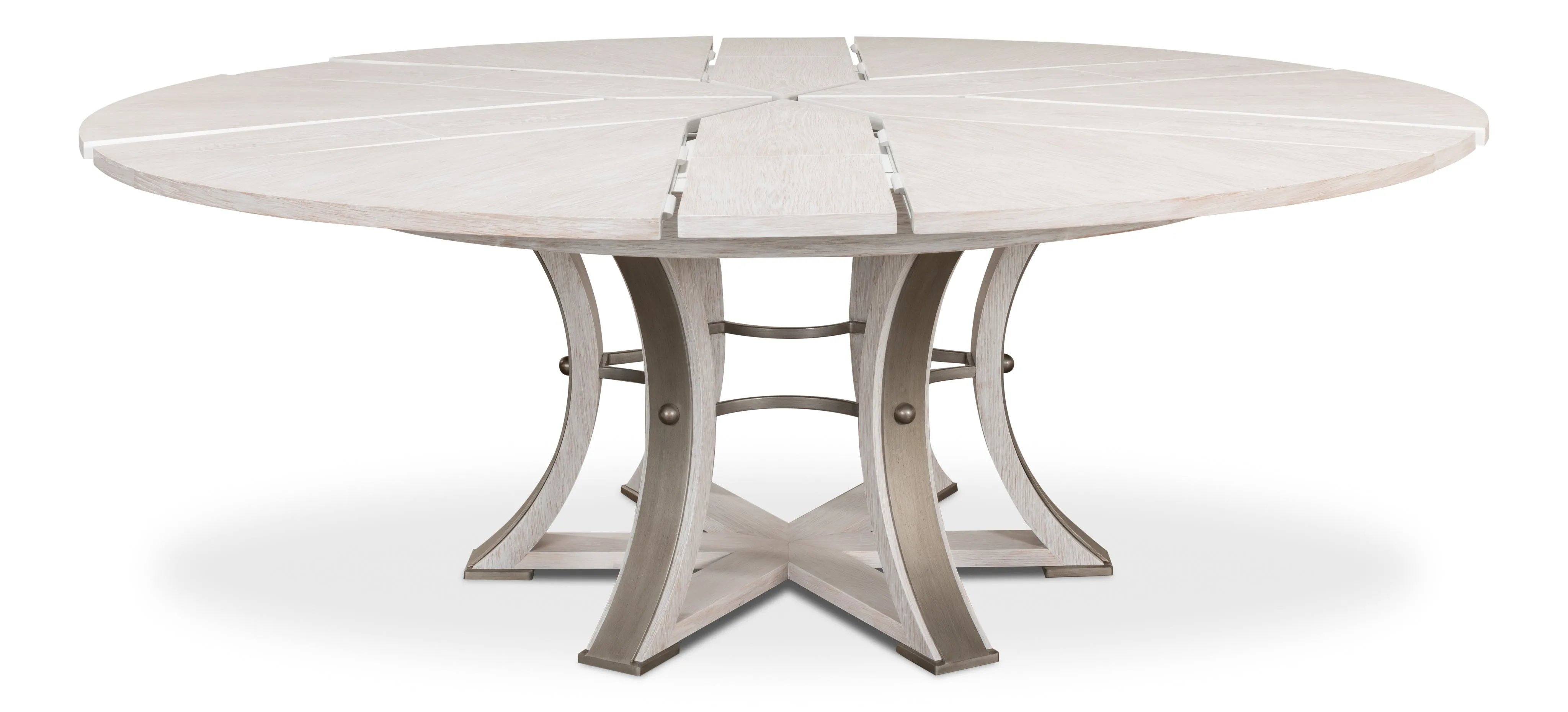 Sarreid - Walnut Jupe Dining Table  Small - Brown - Traditional