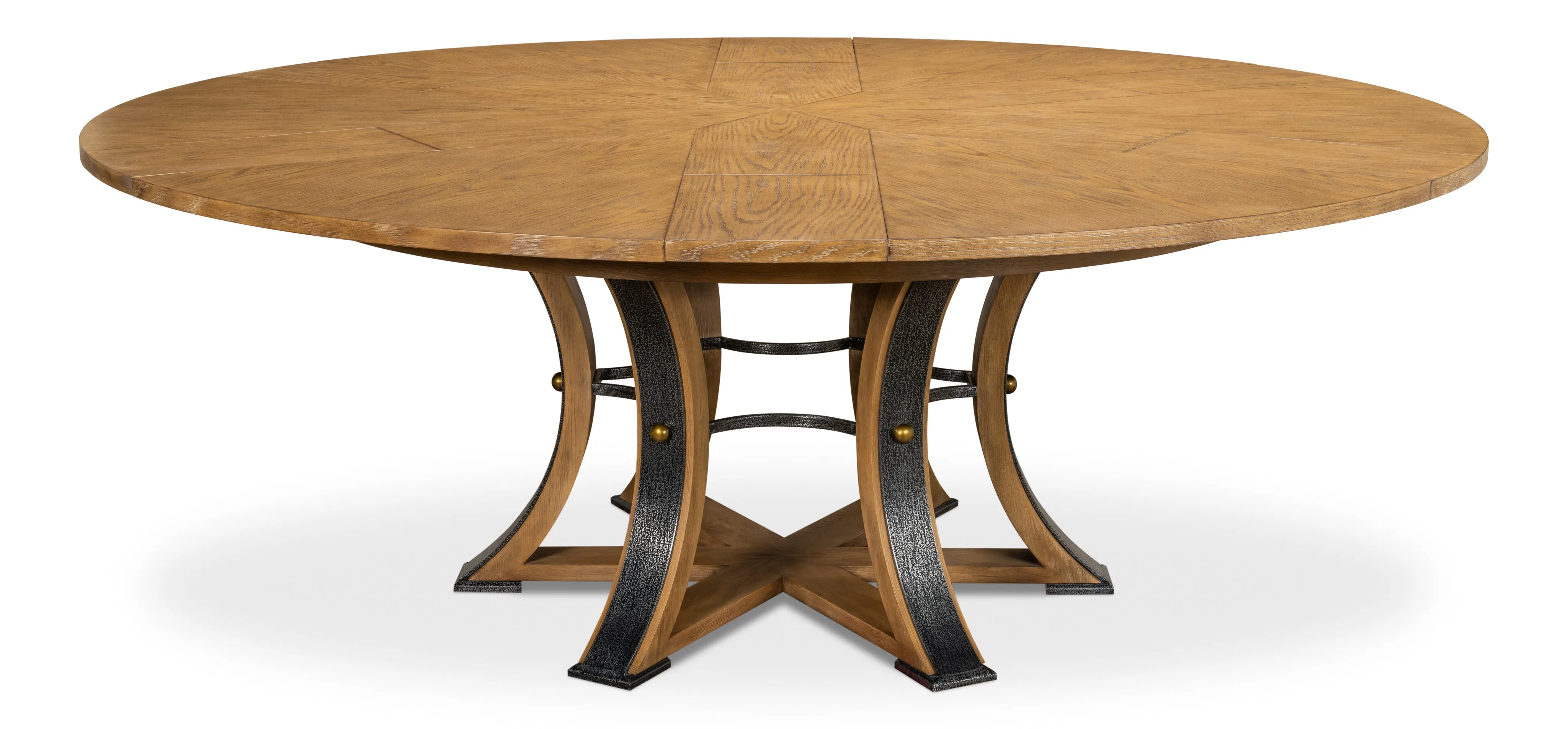 Sarreid - Walnut Jupe Dining Table  Small - Brown - Traditional