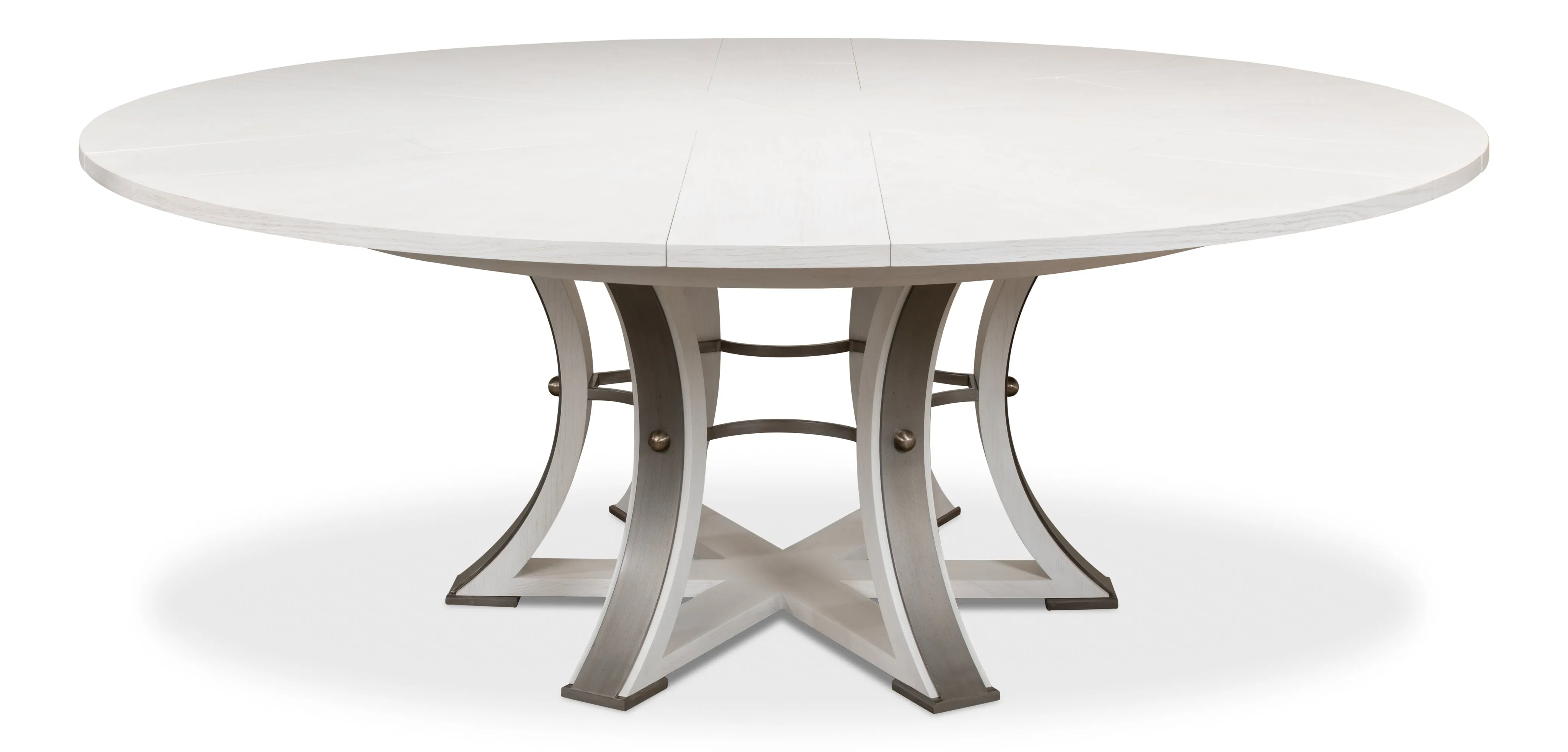Sarreid - Walnut Jupe Dining Table  Small - Brown - Traditional