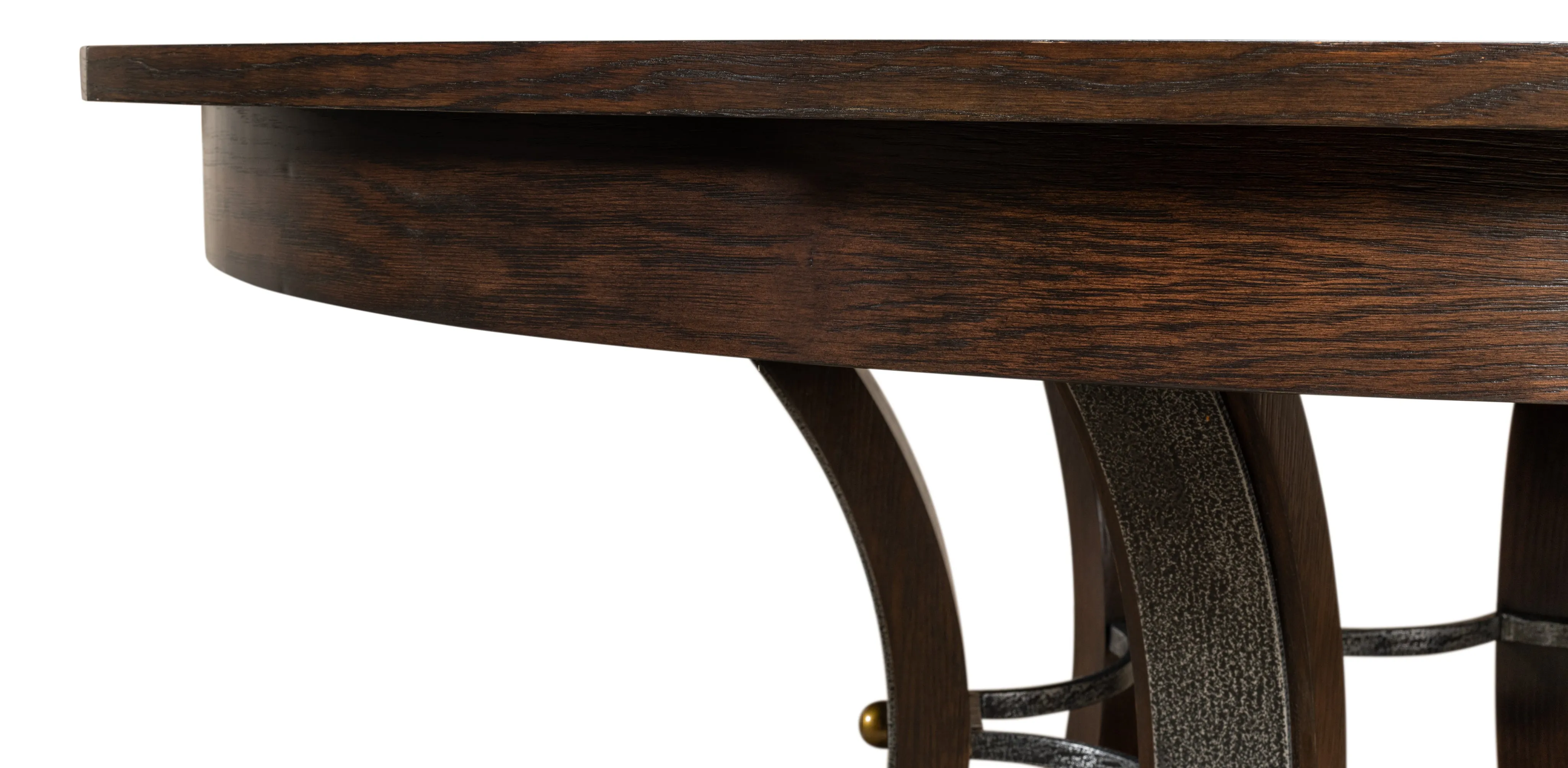 Sarreid - Walnut Jupe Dining Table  Small - Brown - Traditional